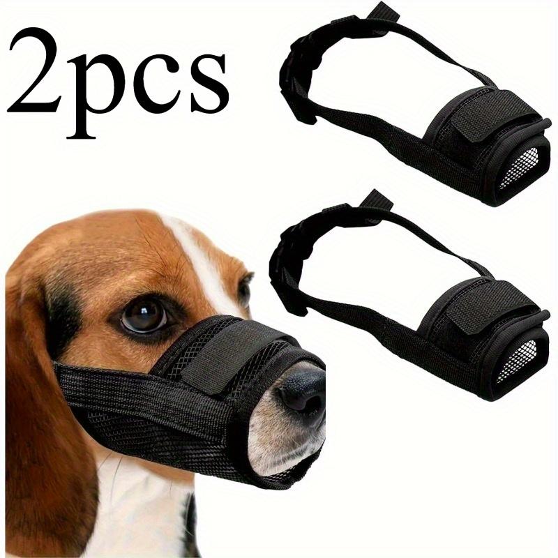 Dla psów, maska - z regulowaną ochroną przed ugryzieniem i konstrukcją zapobiegającą ucieczce, oddychający pasek z siatki, regulowany pas biodrowy dla wszystkich ras psów