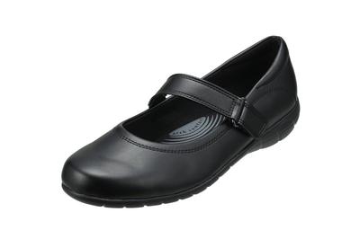 4067 Büro Bequeme Stretch Schwarze [Pansy] Schuhe, Leichtgewicht, Design, Riemen, 24.0cm,