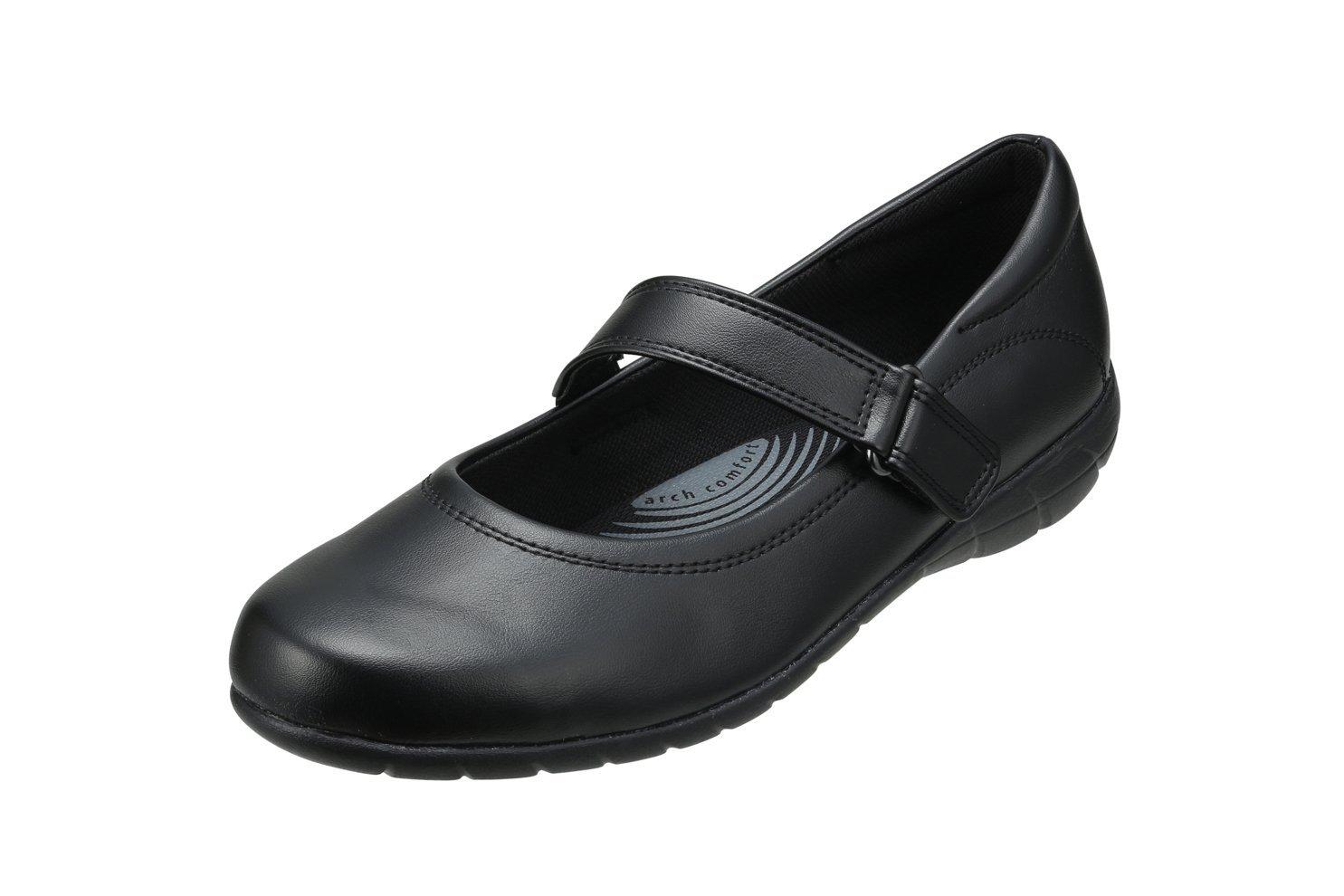 

4067 Офисные Удобные Эластичные Черные Туфли [Панси], Легкие, Дизайн, Ремешок, 24.0см, чёрный