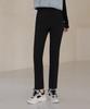 Jikeulib Secret Banding Spandex Slim Fit Straight Slacks
