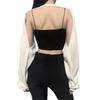 Elegant Beautiful Export European and American Women's Clothing Fall New Arrival Long Sleeves Fashion Chain Sexy Cutout Blouse Knitwear