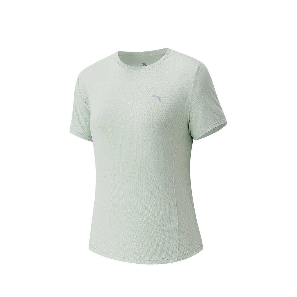 Anta Fashionable Soft Comfortable Simple Breathable Short Sleeve T-Shirt Women tops 962627115-2