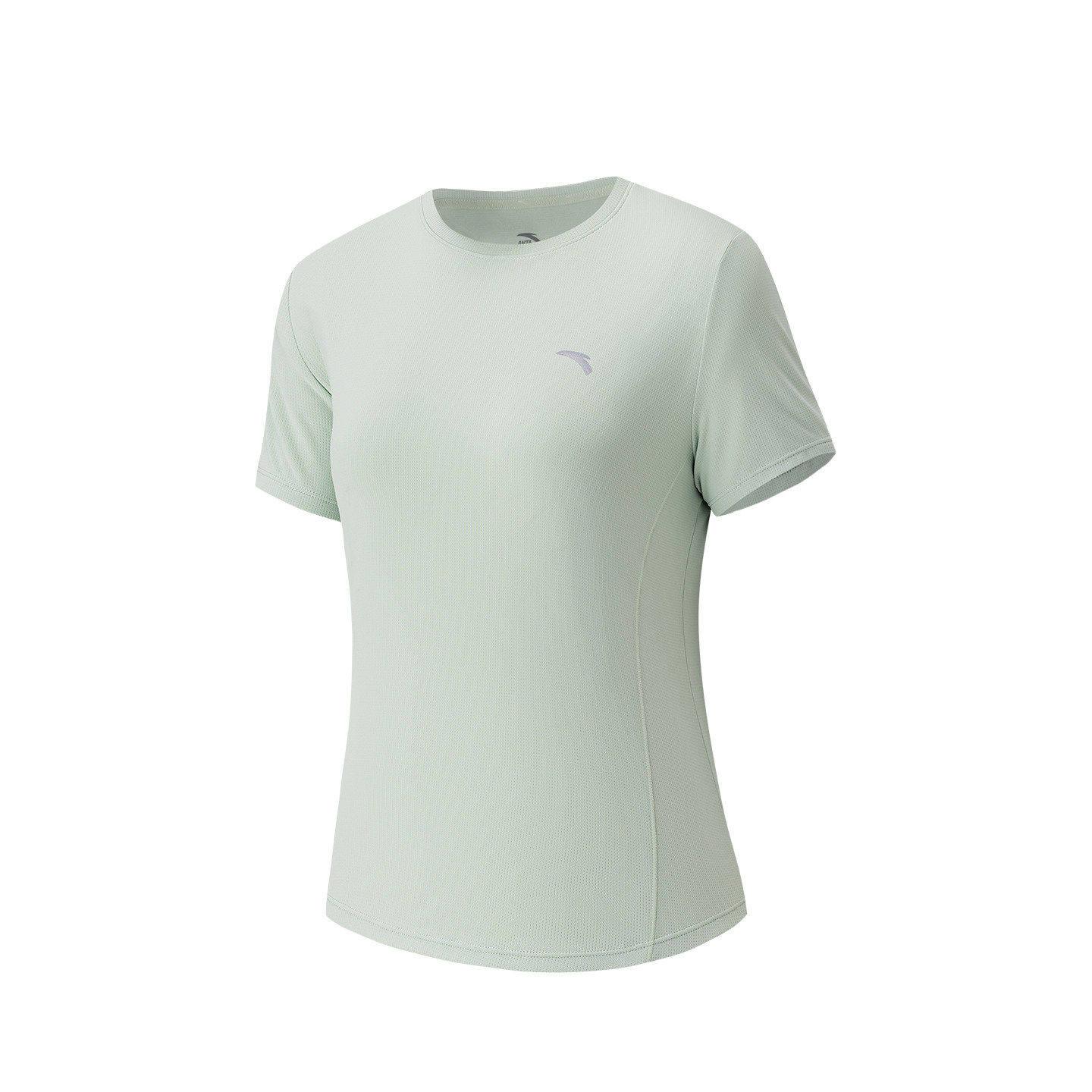 Anta Fashionable Soft Comfortable Simple Breathable Short Sleeve T-Shirt Women tops 962627115-2 XS