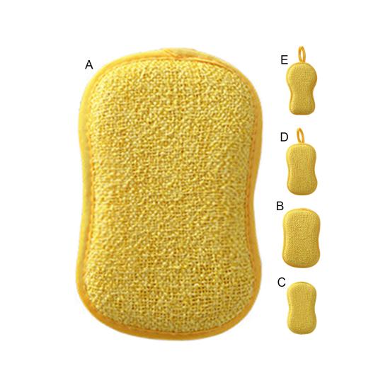 Dishwashing Sponge Double Sided Absorbent Oil-proof Reusable Breathable Multi-functional Thick Foam Rich Cleaning Sponge Kitchen Tool