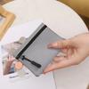 Canvas Mini Coin Purse Simple Zipper Kid Storage Pouch Money Pocket Solid Color Coin Key Bag Women Men