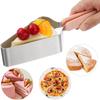 Stainless Steel Cake Slicer Cutter Cake Server Tong Adjustable Cake Clip Cake Separator Pastry Bread Pizza Slicer Baking Tool