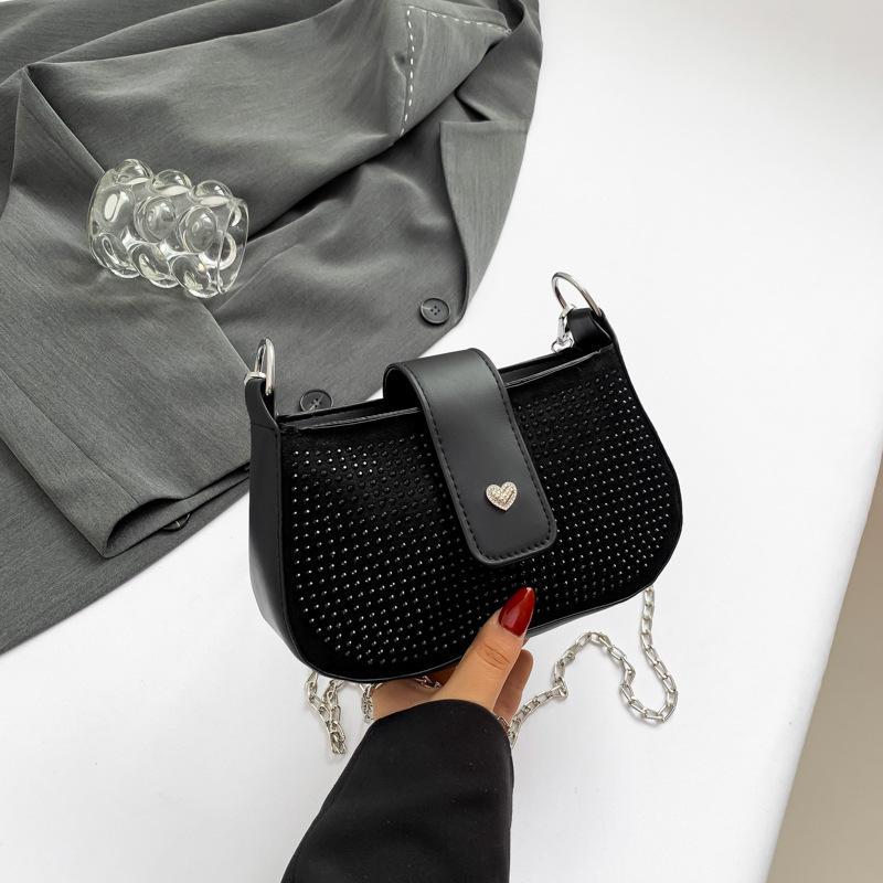 

2024 летняя новая простая модная сумка-мессенджер повседневная ретро повседневная сумка через плечо простая модная сумка чёрный