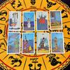 Holographic Gold Foil Rider Tarot Deck - 78 Cards PET Plastic, Waterproof & Scratch-Resistant, with Paper Guidebook 12*7cm