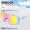 SCVCN Neue Outdoor-Radsport-Sonnenbrille für Herren Damen MTB Fahrradbrille Sport Kletter-Schutzbrille Fahrrad UV400 Brille