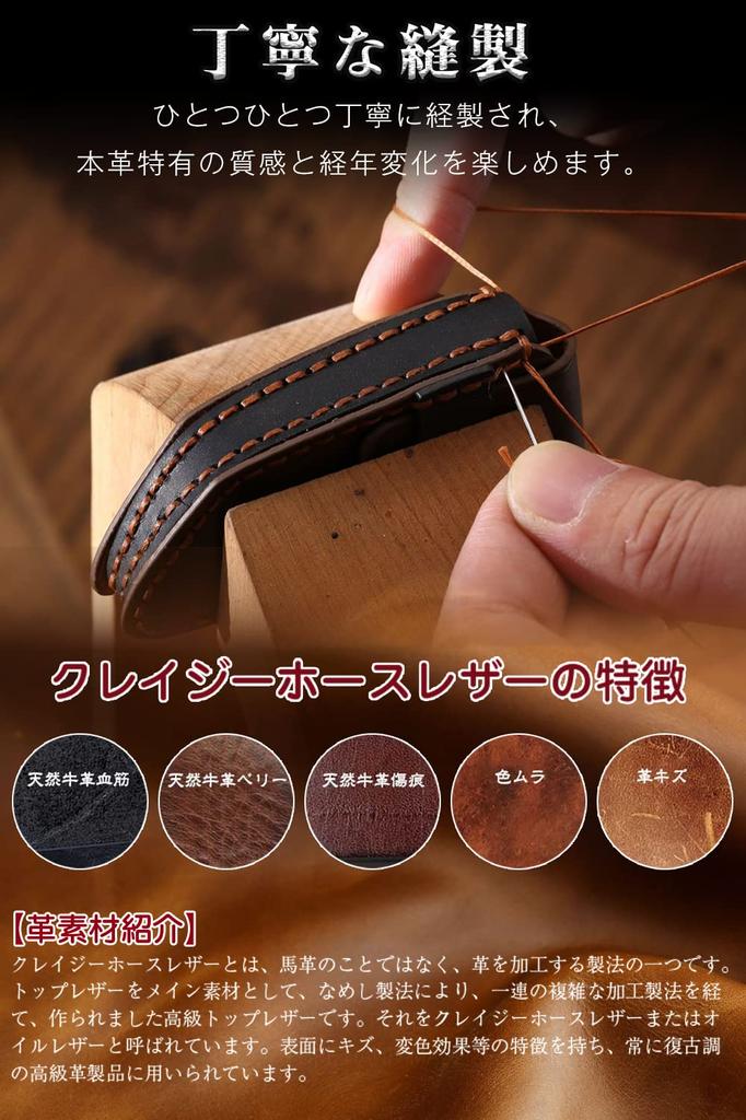 Key Case for Volkswagen, Smart Key Case, Key Cover, Leather, Comfortable to Touch, 3