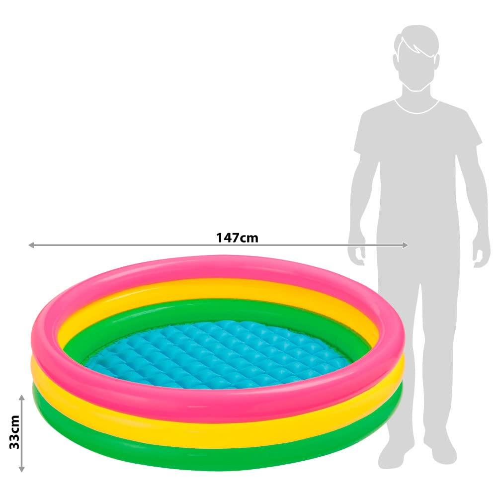 INTEX Sunset Glow Pool 147 x 33 cm 57422 Japanese [Genuine Product]