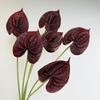 Floare Artificială Realistă Decorațiune Nuntă Floare Floare Cocor Simulat Atingere Realistă Pu Atingere Realistă Palmier Roșu Pentru Casă