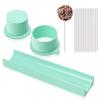 2/3pcs/set Round/Heart/Star/Flower Lollipop Mold Plastic Cookies Cakepop Mould DIY Fondant Cake Decorating Tools Baking Supplies