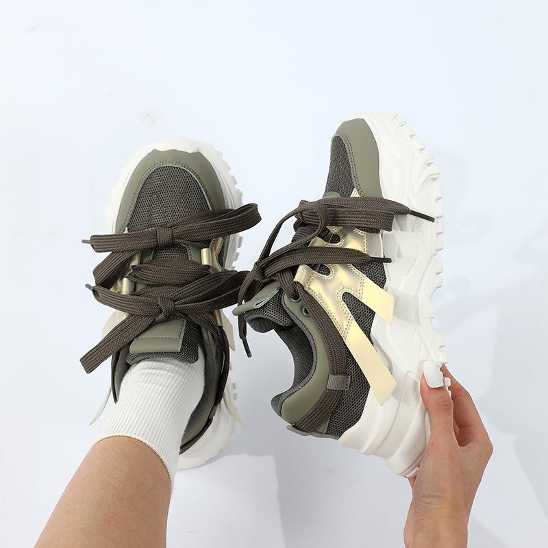 Size 35-44 Woman Sneaker Platform Zapatillas De Mujer Comfort Sports Casual Shoes Zapatillas Increase Height Walking Shoes Tenis