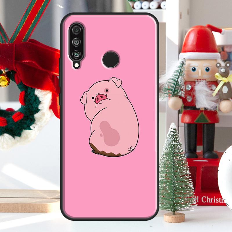 Cartoon Pig For Huawei Nova 5T 9 10 SE 7i 8i 11i 12i Y73 Y72 Y61 Y91 Y60 Y70 Y90 P20 P40 P30 Lite Case