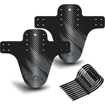 Fender de Bicicleta Duradero y Seguro 1 Pieza Guardabarros de Bicicleta Guardabarros de Barro Guardabarros de Rueda de Neumático Piezas Protectoras de Alas para Ciclismo de Carretera MTB Fixie