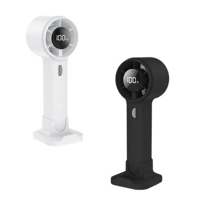 Handheld Fan 1-100 Speed Hand Fan Adjustable Mini Fan Rechargeable Fan with Digital Display for Travel Camping