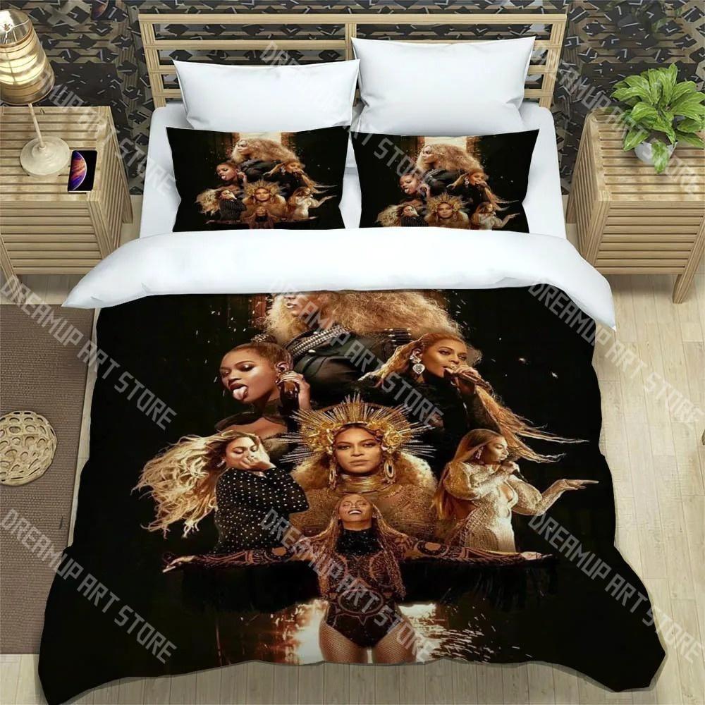 Fashion Singer Beyonc Bedding Set Single Twin Full Queen King Size Bed Set Kids Bedroom Duvetcover Sets Bed Sheet Set