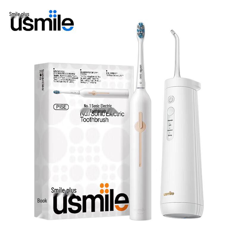 

usmile P1SE Electric Toothbrush with CY0 Water Flosser
