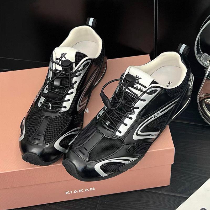 

Нишевые кроссовки в стиле ретро для женщин, новинка лета, сетчатые дышащие беговые кроссовки, спортивная повседневная обувь для бега 40