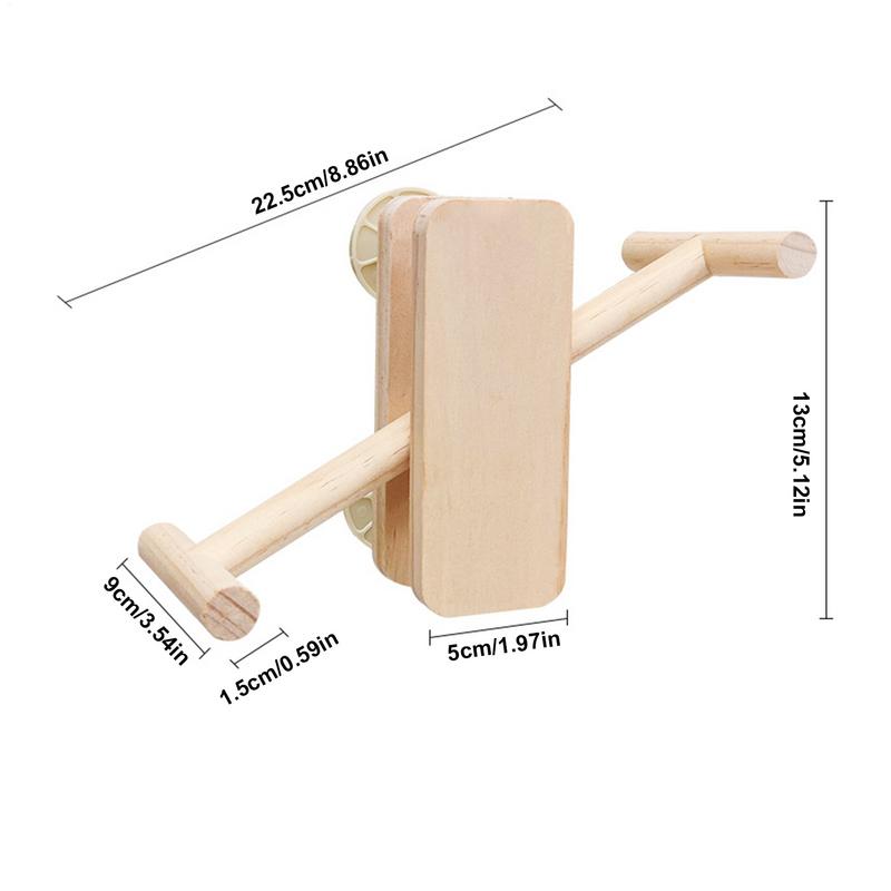 Bird Perch Stand Interactive Multifunctional Bird Perch Toy Versatile Cage Accessories For Parrots Parakeet Budgies Cockatoos