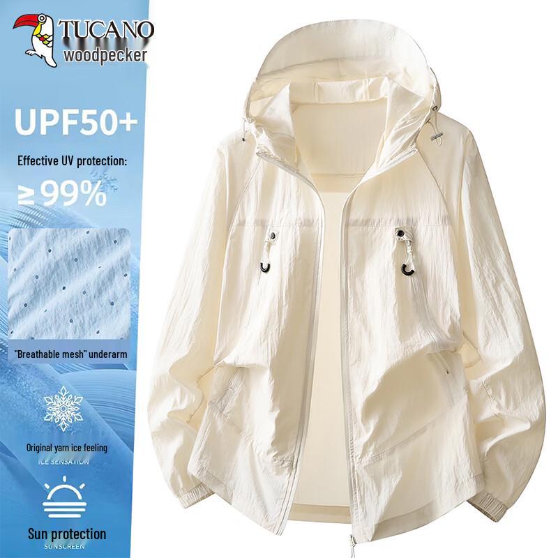 TUCANO Unisex Hooded Lightweight UV Protection Jacket