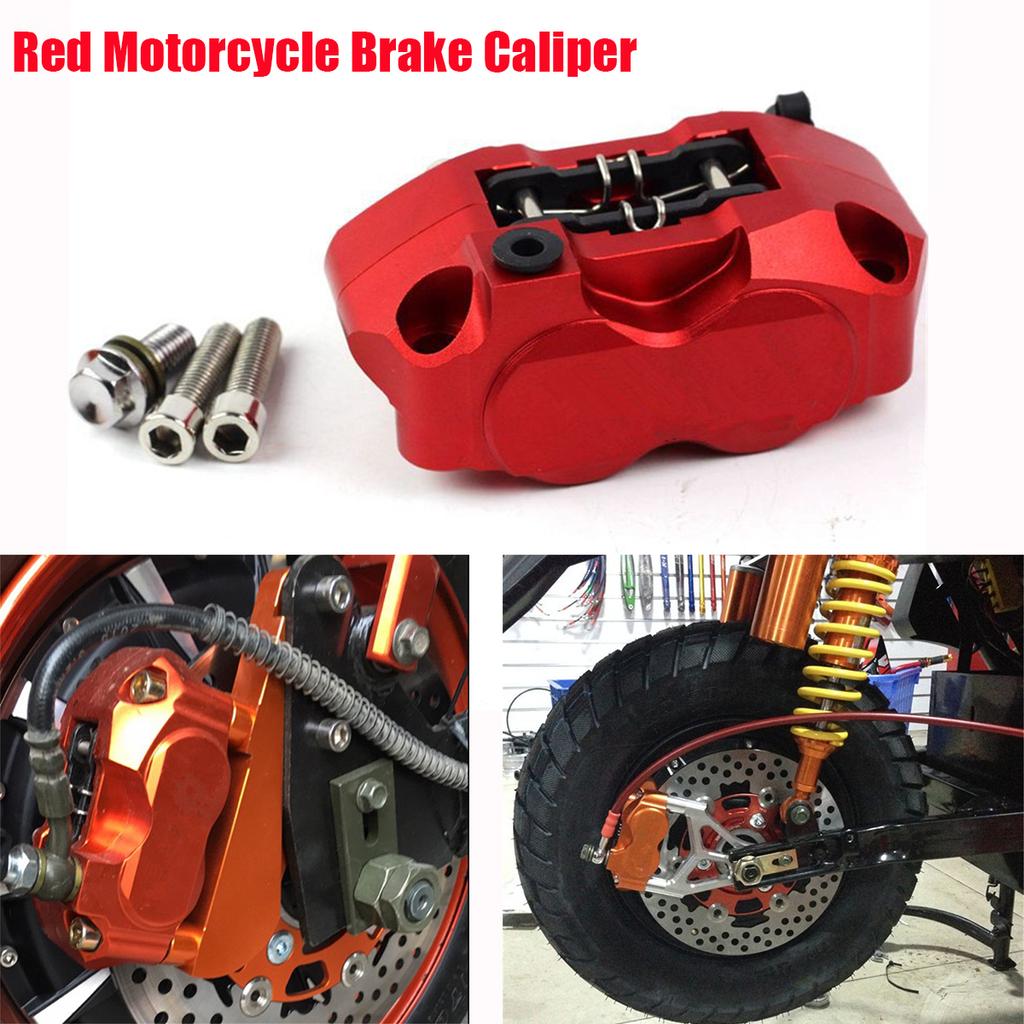 Motor Caliper Front Rear Disc Brake Master Cylinder Adapter 82mm 4 Piston Radial