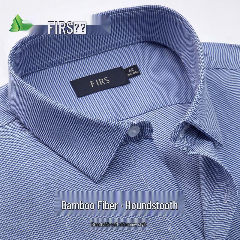 FIRS Men s Business Casual Long-Sleeve Shirt 41