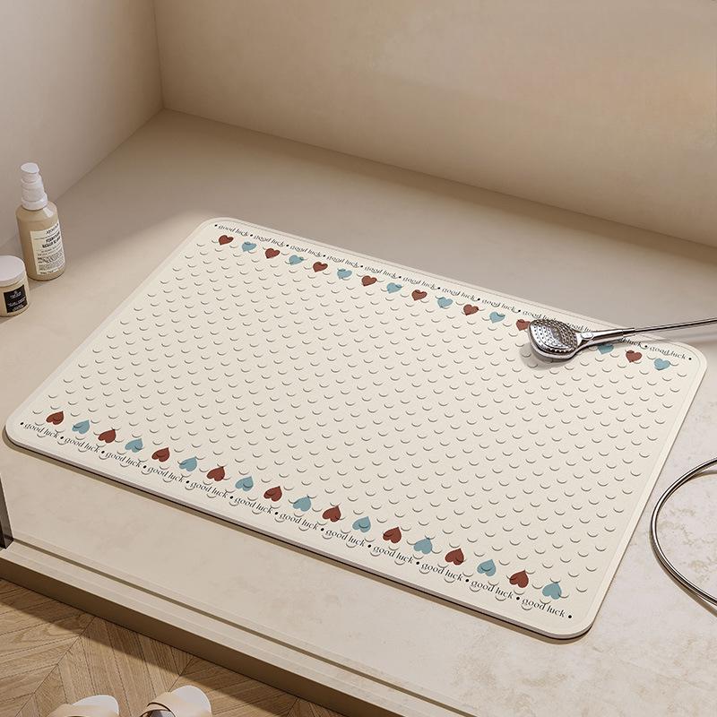 Covor Anti-alunecare pentru Cabină de Duș Covor de Baie pentru Copii Anti-cădere Persoane Vârstnice Baie Masaj Ventuză Covoraș pentru Picioare Impermeabil Covor de Baie pentru Podea