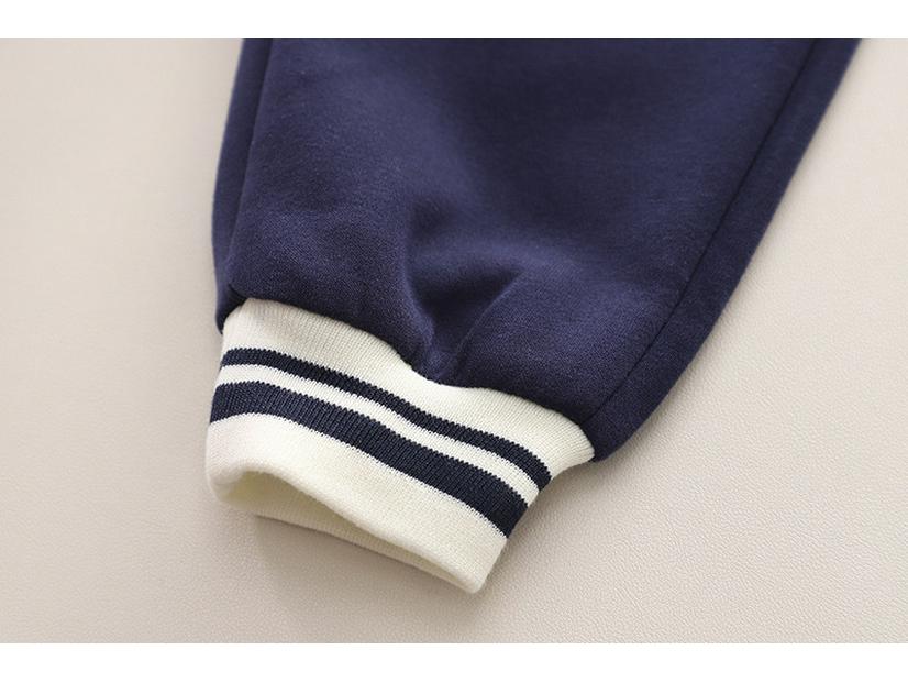 Toddler Boys' 2024 Spring/Autumn Three-Piece Set: Fashionable Baseball Jacket and Clothing