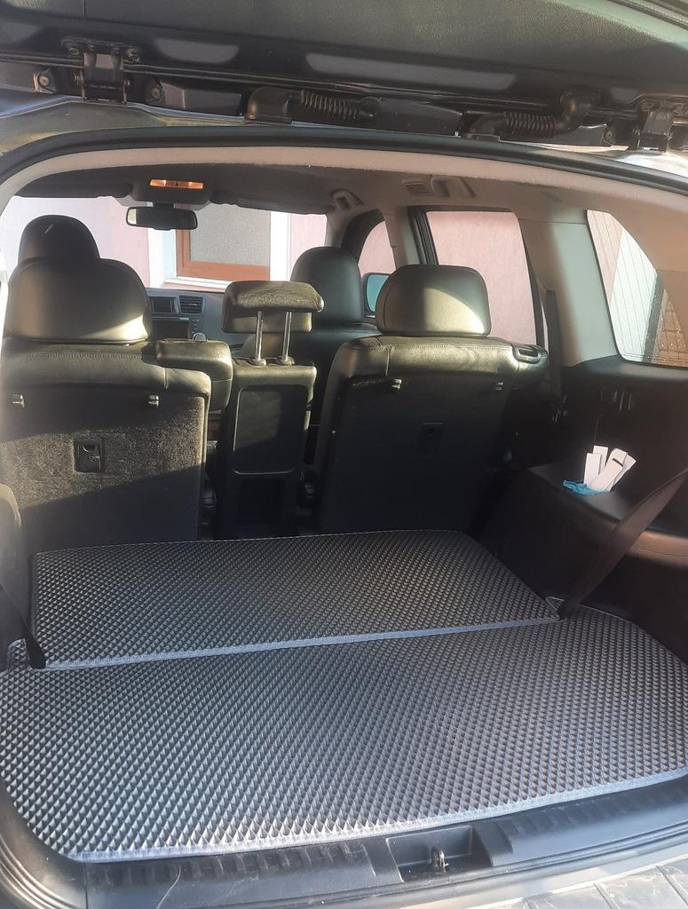 

Коврик в багажник EVA (2 части, черный) для Toyota Highlander 2008-2013 гг