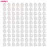 100pcs PVC Jewelry Display Stands Elegant Portable Card Holder for Earrings Studs and Rings Retail Jewelry Display and Packaging