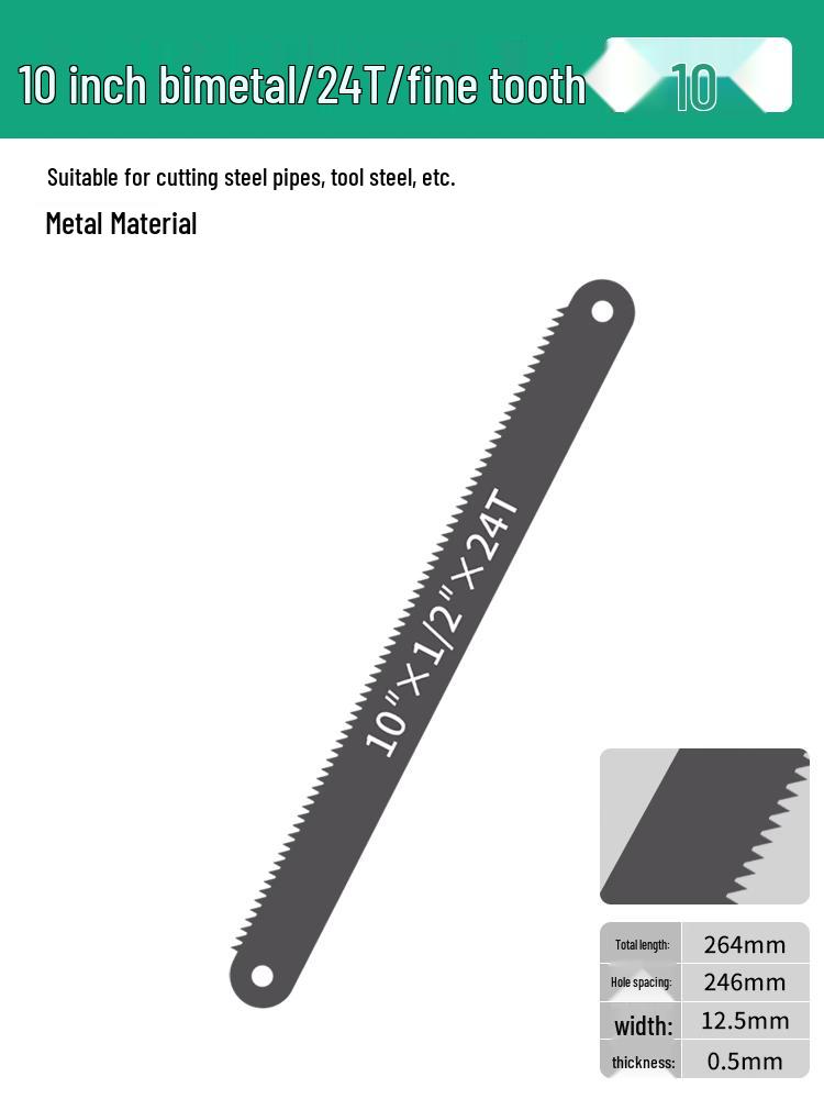 Handmade Steel Handheld Saw for Wood and Metal Cutting