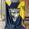 North Queensland Cowboys Flannel Fleece Blanket Cozy Warm Throw Blanket For Couch Bed Travel All Season Use