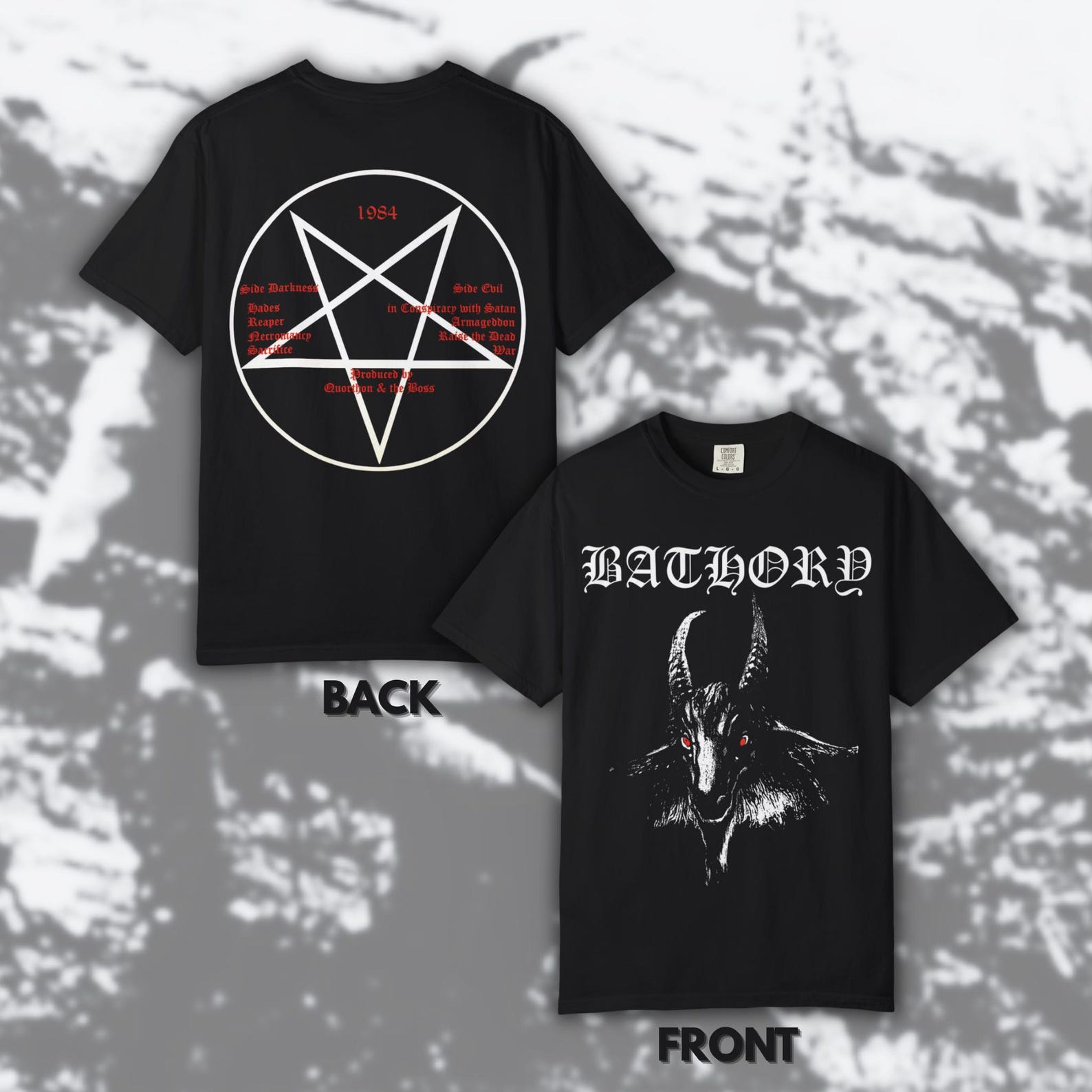 Bathory - Bathory | Size- S, M, L, XL, 2-4 XL S
