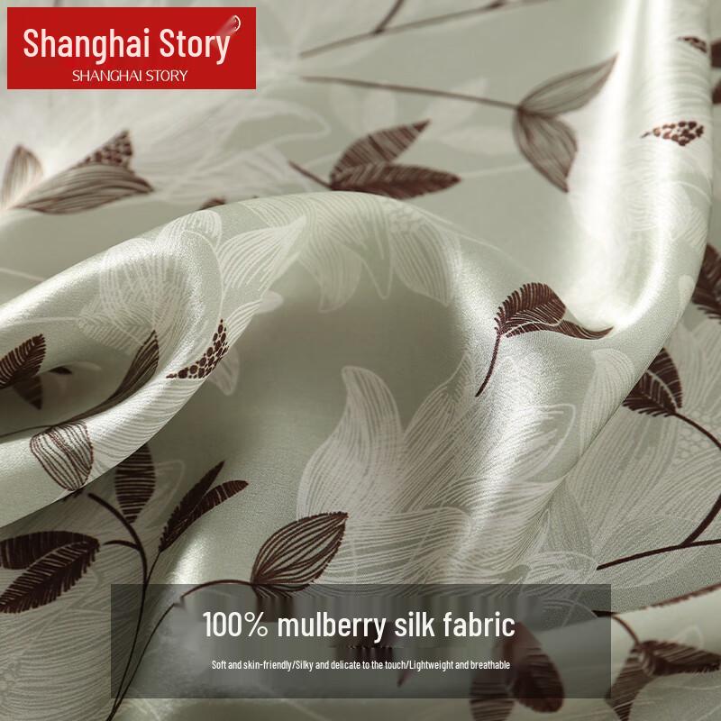 Shanghai Story 100% Mulberry Silk Scarf