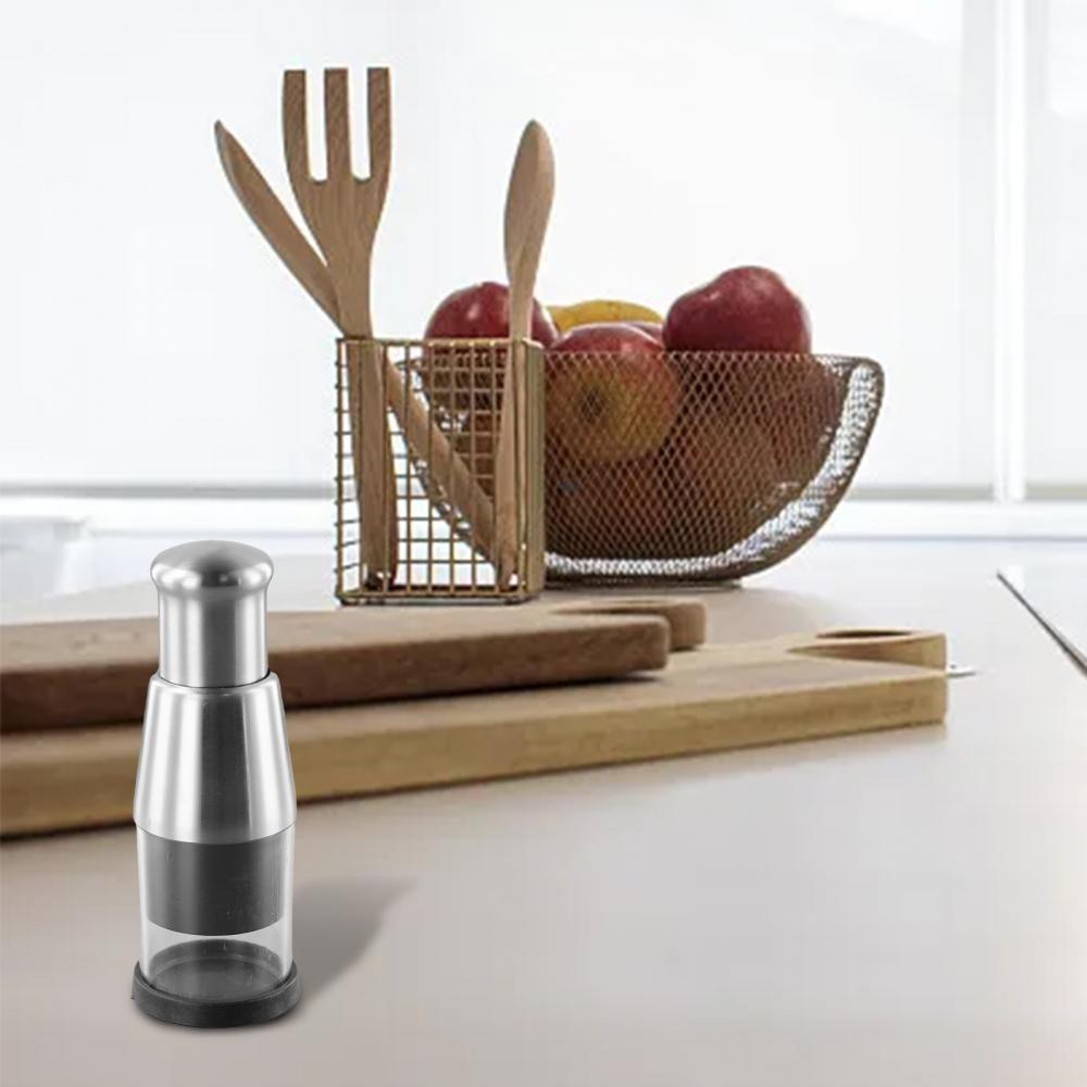 Garlic Onion Chopper Hand Food Chopper Stainless Steel Chopper Easy To Clean
