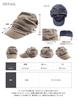 Wrinkle Knit Newsboy Cap with Plus Sizes for Women and Warm and Comfortable with Earmuffs One Heather Loo&c Brim, Men, (JP, Alphabet, Size, Black)