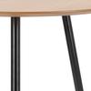 Sottile ROUND TABLE 80cm natural/black loft