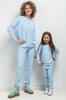 MMD38 jogger sweatpants light blue 98
