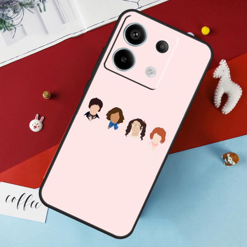 Pink Ladies Grease Movie Case For Xiaomi Redmi Note 14 13 Pro 12 11 10 15 Pro Plus Redmi 15 10C 12C 13C 14C 15C Cover