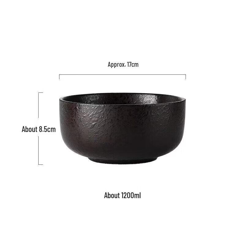 Japanese Style Ceramic Noodle Bowl