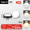 Led Downlight Bodové svítidlo Stropní svítidlo 220V 5W 10W15W Přisazené LED svítidlo Stropní svítidlo pro osvětlení obývacího pokoje Kuchyně
