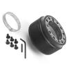Universal Car Auto Quick Release Steering Wheel Snap Off Hub Adapter Boss Kit Aluminum For Land Rover Defender 36 Splines