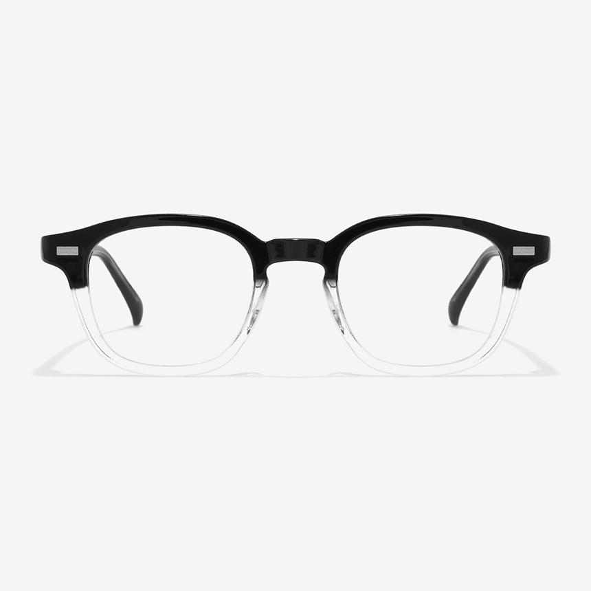 Seutailwokeu Style1 Bkcl_Black & Transparent Stylework Eyeglass Frames