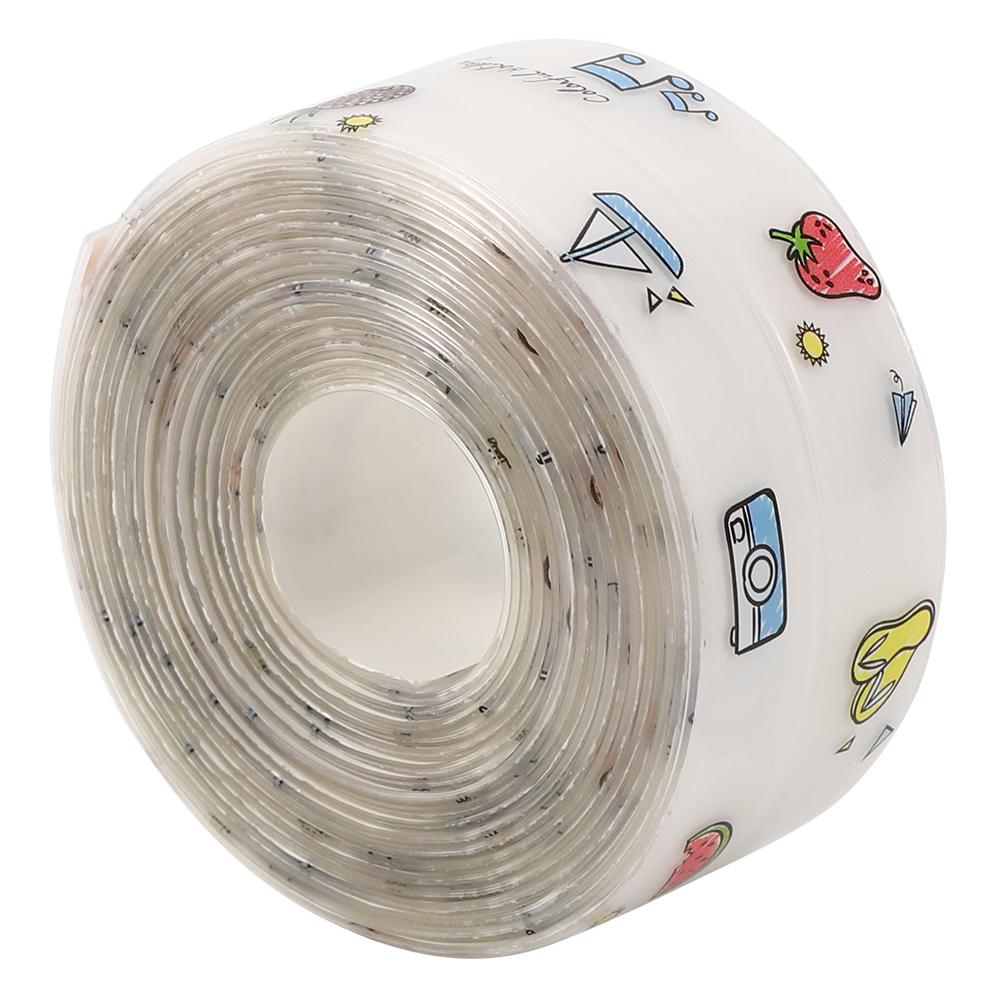 Wodoodporna Taśma Uszczelniająca Przezroczysta PVC Odporna na Pleśń do Użytku w Kuchni, Toalecie, UmywalceTransparentna