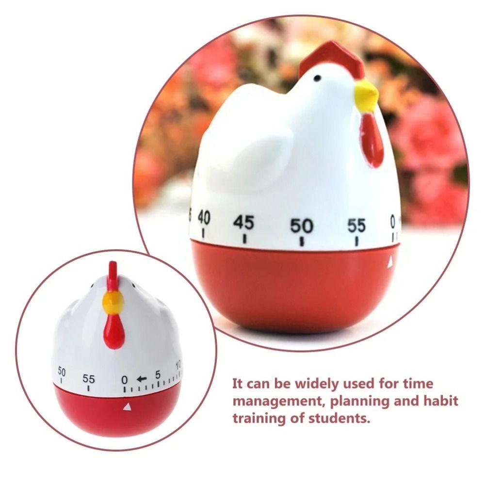 60 Minutes Chicken Timer Plastic Kitchen Timer New Countdown Reminder  Kitchen Tools