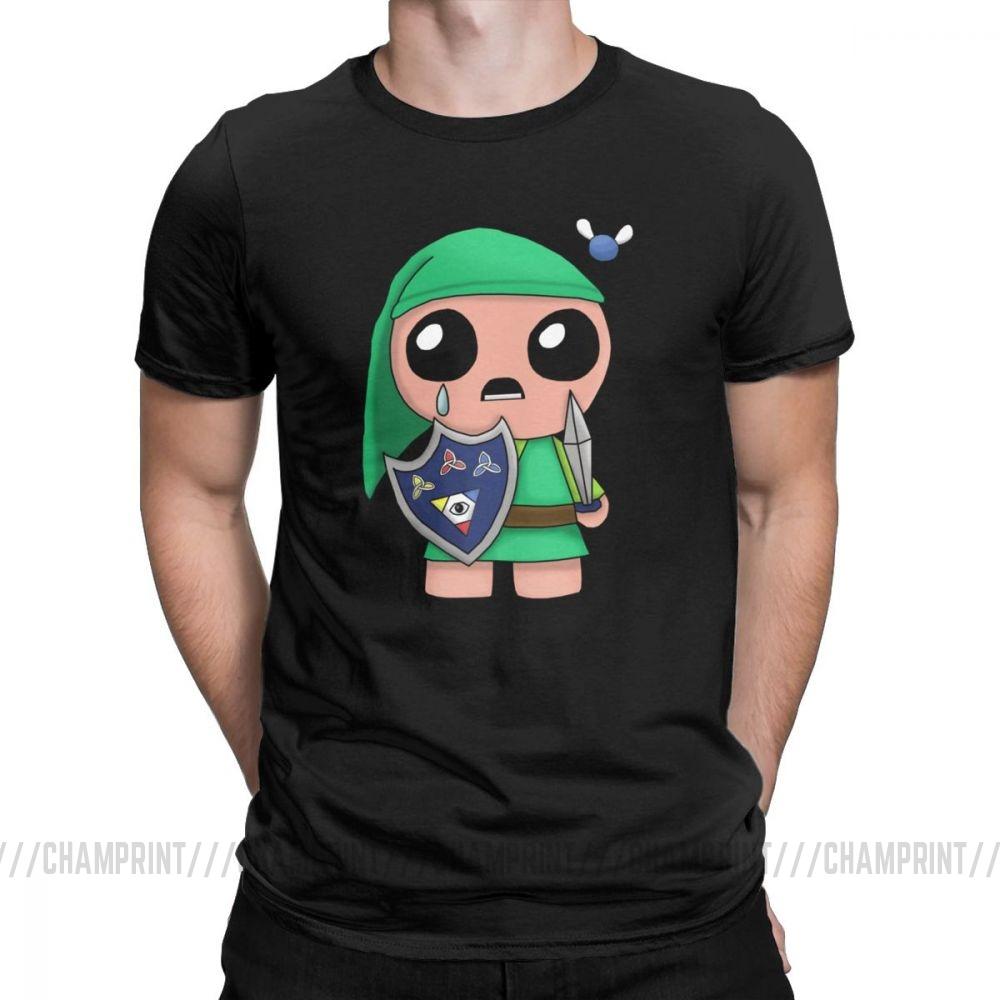 Men T Shirts The Legend Of Isaac Casual Cotton Tees Short Sleeve The Binding Of Isaac 2XL