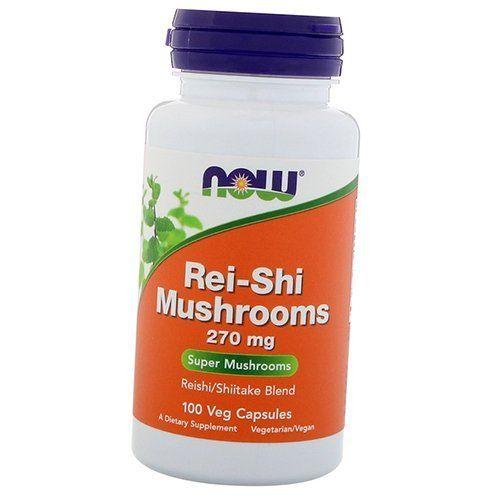 

Гриби рейші, Rei-Shi Mushrooms 270, Now Foods 100вегкапс (71128095) 100vcaps