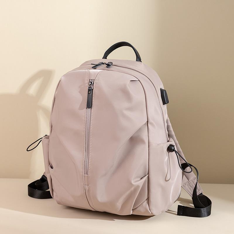 

Oxford Cloth Multi-functional Travel Backpack Large Capacity Portable USB Fashion Computer Bag Casual Female Backpack